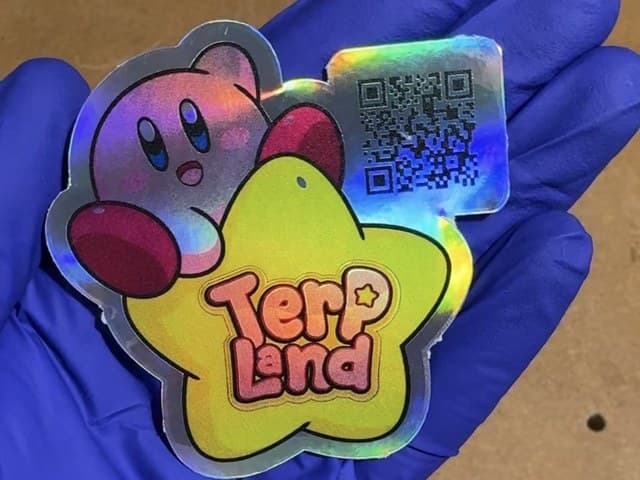 Holographic Stickers